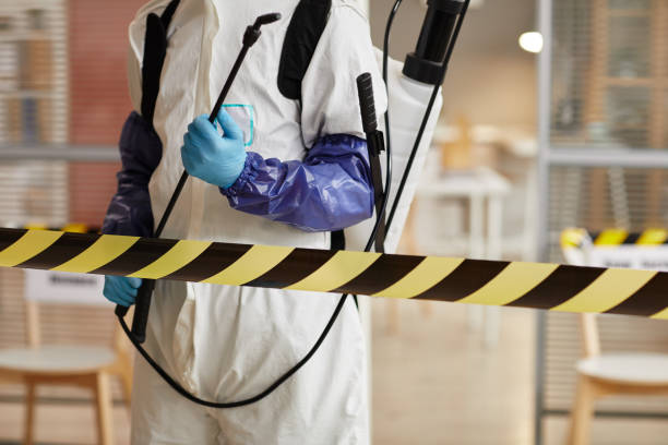 Professional Biohazard Cleanup technician working in Galena, OH